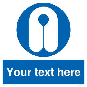 MV5126: Custom Life Jacket Sign