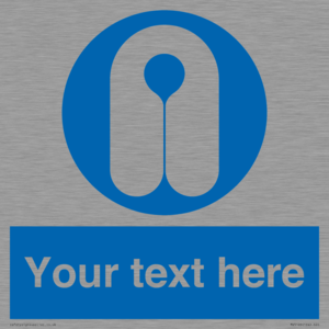 MV5126: Custom Life Jacket Sign