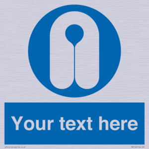 MV5126: Custom Life Jacket Sign