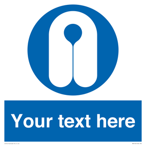 MV5126: Custom Life Jacket Sign