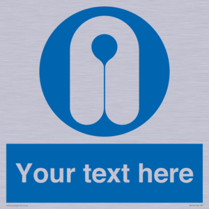 MV5126: Custom Life Jacket Sign