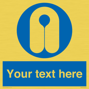 MV5126: Custom Life Jacket Sign