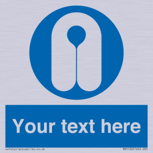 MV5126: Custom Life Jacket Sign