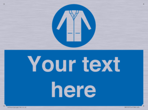 MV5127: Custom Lab Coat Sign