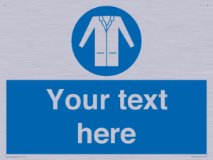 MV5127: Custom Lab Coat Sign