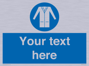 MV5127: Custom Lab Coat Sign