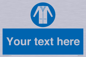 MV5127: Custom Lab Coat Sign