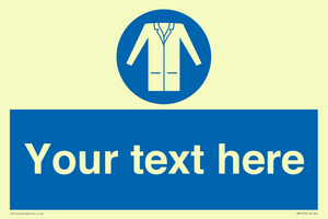 MV5127: Custom Lab Coat Sign