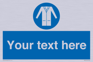 MV5127: Custom Lab Coat Sign