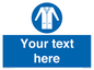 MV5127: Custom Lab Coat Sign