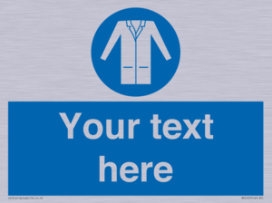 MV5127: Custom Lab Coat Sign