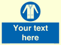 MV5127: Custom Lab Coat Sign