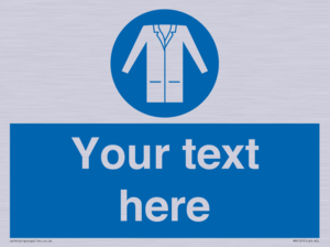 MV5127: Custom Lab Coat Sign