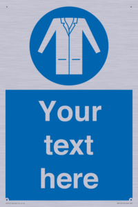 MV5127: Custom Lab Coat Sign