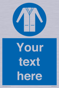 MV5127: Custom Lab Coat Sign