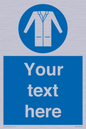 MV5127: Custom Lab Coat Sign