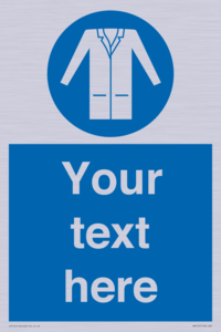 MV5127: Custom Lab Coat Sign