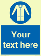 MV5127: Custom Lab Coat Sign