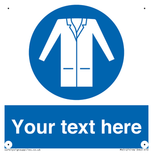 MV5127: Custom Lab Coat Sign