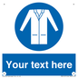 MV5127: Custom Lab Coat Sign