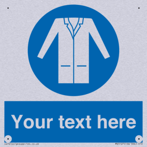 MV5127: Custom Lab Coat Sign