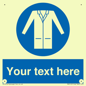 MV5127: Custom Lab Coat Sign