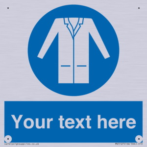 MV5127: Custom Lab Coat Sign