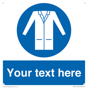 MV5127: Custom Lab Coat Sign