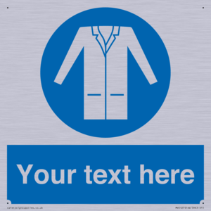 MV5127: Custom Lab Coat Sign
