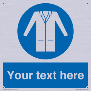 MV5127: Custom Lab Coat Sign