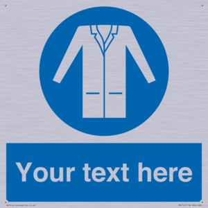 MV5127: Custom Lab Coat Sign