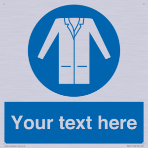 MV5127: Custom Lab Coat Sign