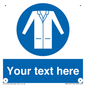 MV5127: Custom Lab Coat Sign