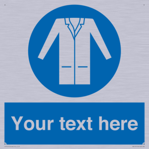 MV5127: Custom Lab Coat Sign