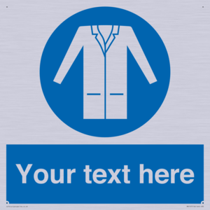 MV5127: Custom Lab Coat Sign