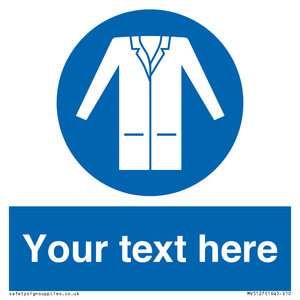MV5127: Custom Lab Coat Sign