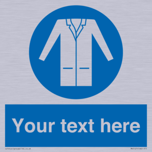 MV5127: Custom Lab Coat Sign