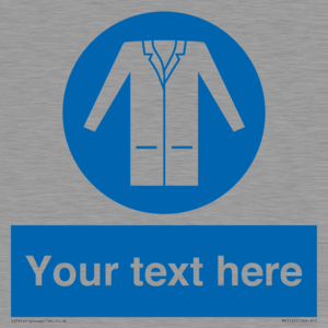 MV5127: Custom Lab Coat Sign