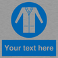 MV5127: Custom Lab Coat Sign