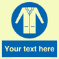 MV5127: Custom Lab Coat Sign