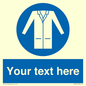 MV5127: Custom Lab Coat Sign