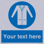 MV5127: Custom Lab Coat Sign
