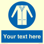 MV5127: Custom Lab Coat Sign