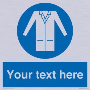 MV5127: Custom Lab Coat Sign