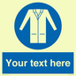 MV5127: Custom Lab Coat Sign