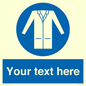 MV5127: Custom Lab Coat Sign