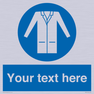 MV5127: Custom Lab Coat Sign