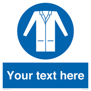 MV5127: Custom Lab Coat Sign