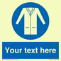 MV5127: Custom Lab Coat Sign