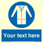 MV5127: Custom Lab Coat Sign